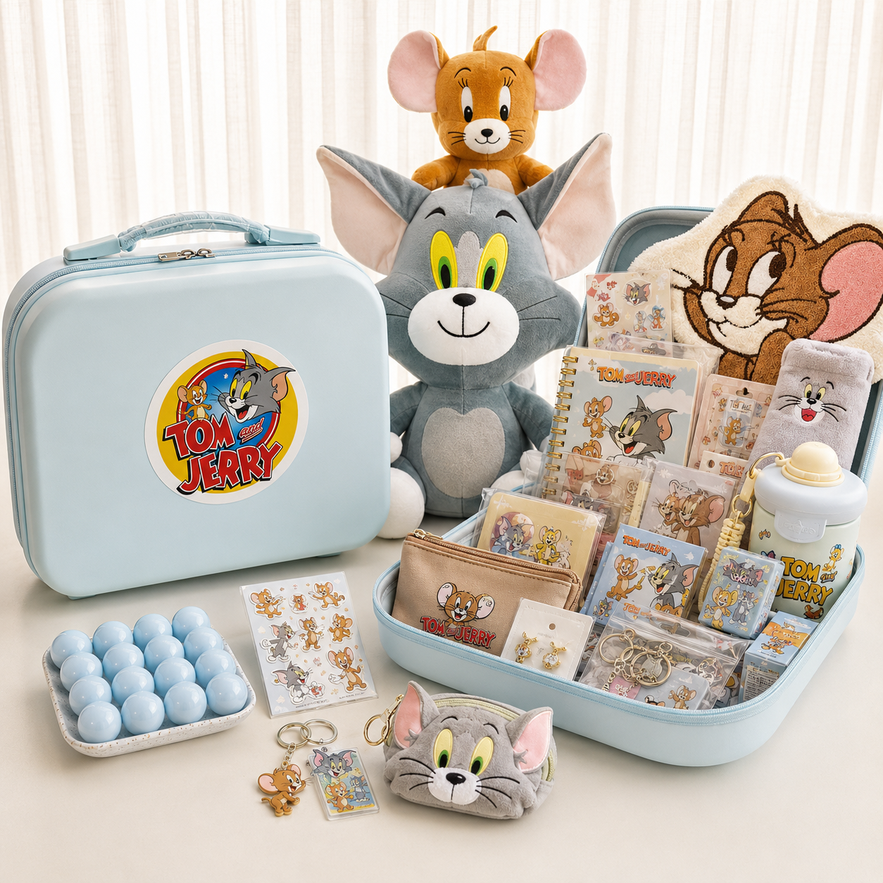 A-【Kawaii Lucky Scoop Suitcase Set】- 14" edition