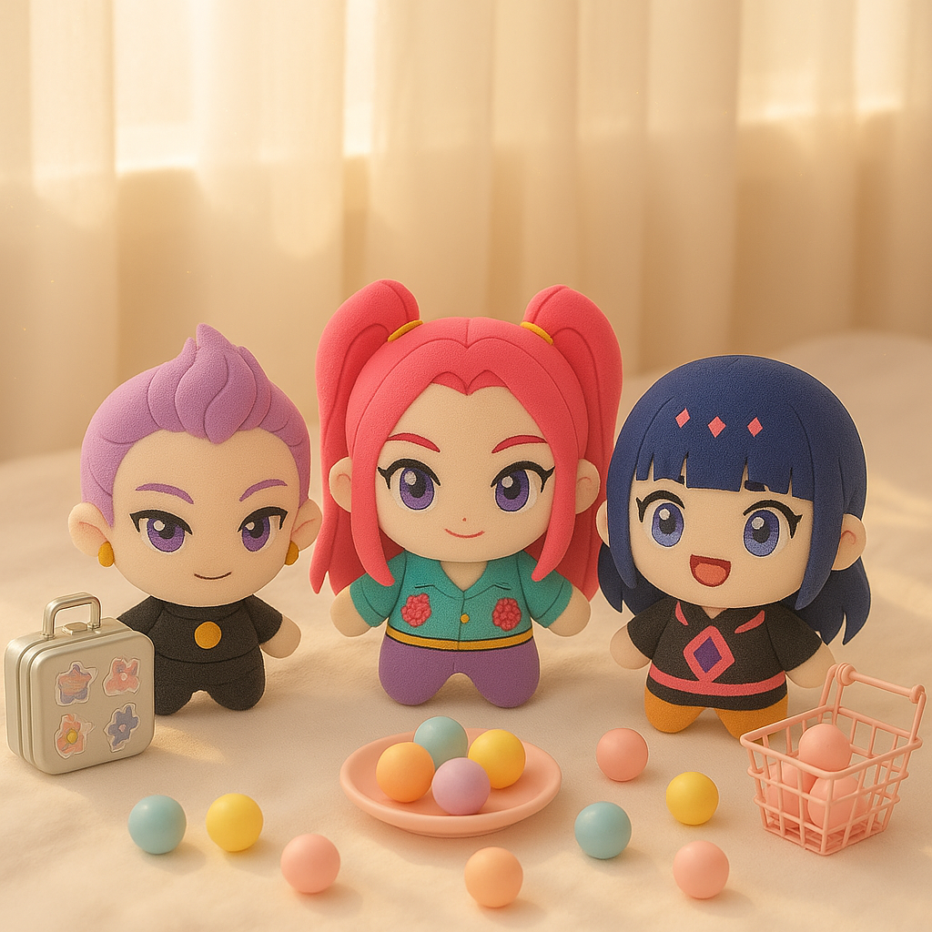 B-【KPOP Hunt.ix】 Lucky Scoop Suitcase Set – 14" Edition