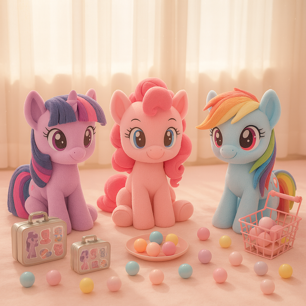 B-【My.li.ttle Pony】Lucky Scoop Suitcase Set – 14" Edition