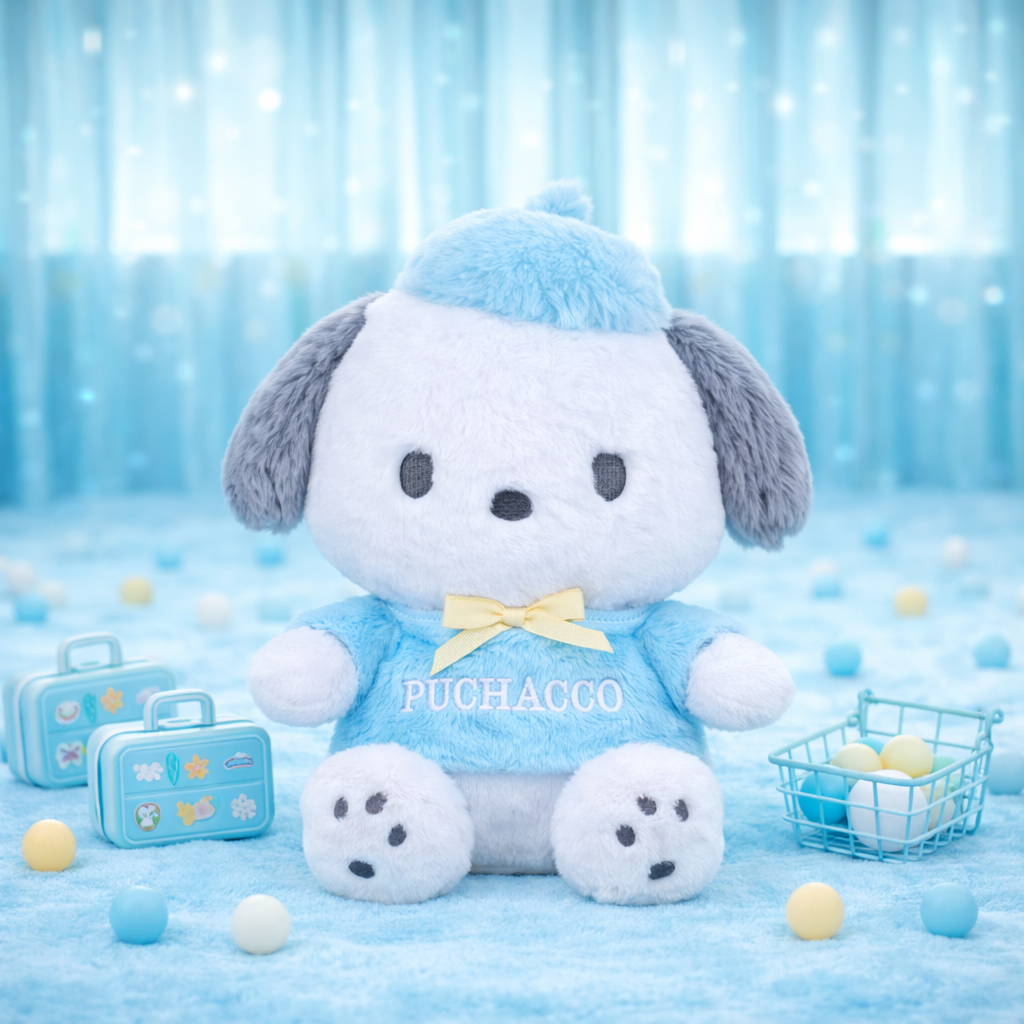 B-【Pucha】 Lucky Scoop Suitcase Set – 14" Edition
