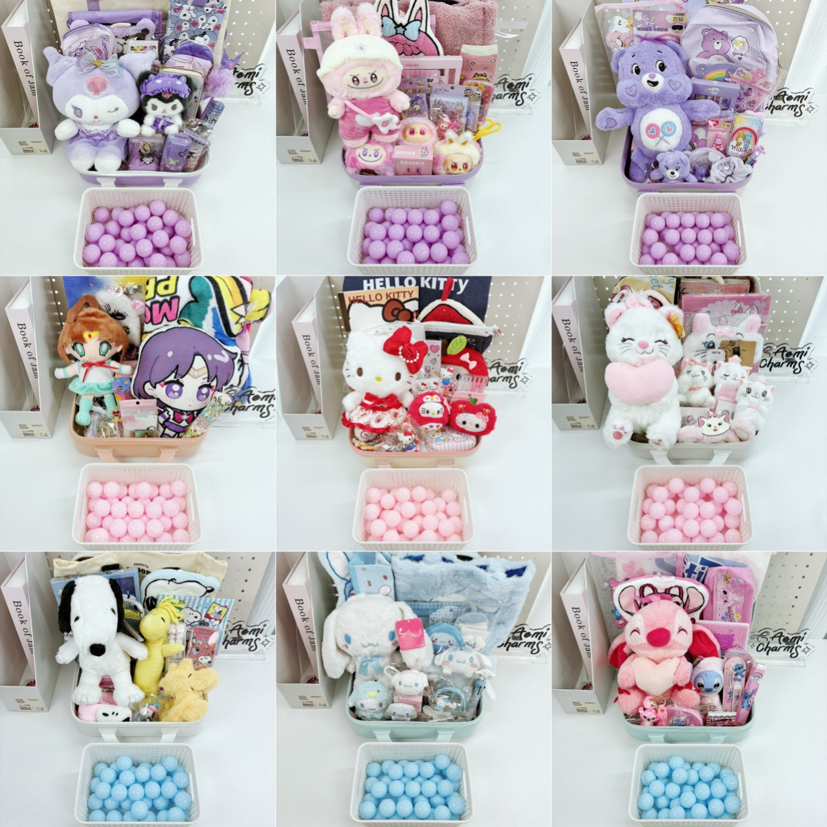 Kawaii Lucky Scoop 14-inch Suitcase Set – aemicharms