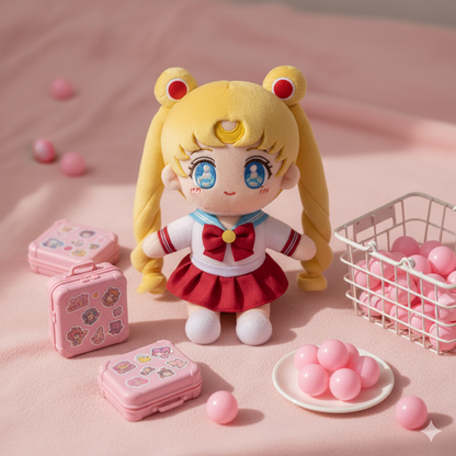 A-【Sail.or M.oon】Lucky Scoop Suitcase Set – 14" Edition